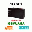 画像1: ショップ移転しました 【GSユアサ】HSE-60-6 6V 60Ah (1)